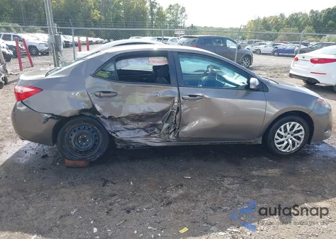 2017 Toyota Corolla Le из США, поврежденный, VIN 2T1BURHE7HC943277